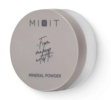 Фиксирующая минеральная пудра для лица MIXIT Make Up Mineral Powder 30мл