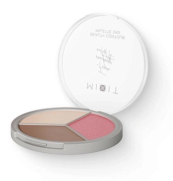 Палетка для скульптурирования лица MIXIT Make Up Beauty Contour Palette 3in1, 01 11г